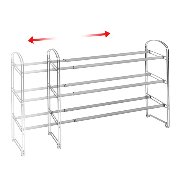 Rebrilliant 24 Pair Shoe Rack And Reviews Wayfair Canada